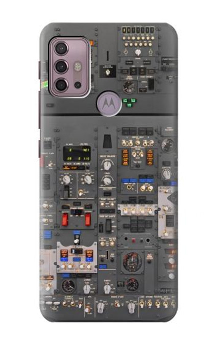 W3944 Overhead Panel Cockpit Funda Carcasa Case y Caso Del Tirón Funda para Motorola Moto G30, G20, G10