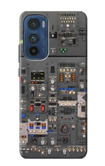 W3944 Overhead Panel Cockpit Funda Carcasa Case y Caso Del Tirón Funda para Motorola Edge 30