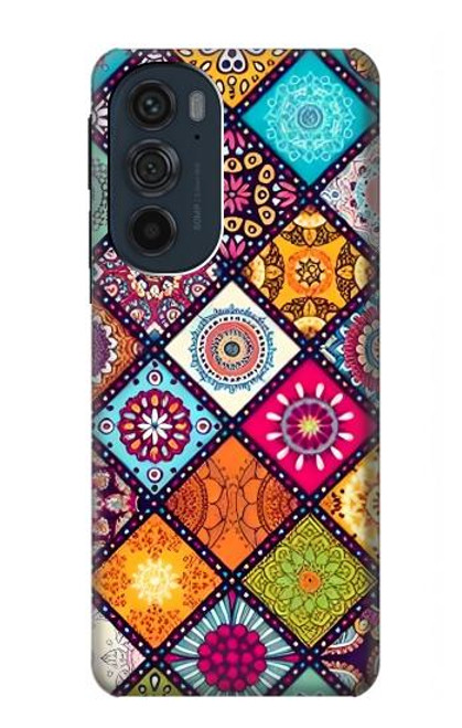 W3943 Maldalas Pattern Funda Carcasa Case y Caso Del Tirón Funda para Motorola Edge 30 Pro