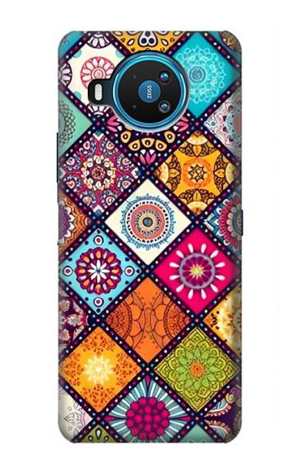 W3943 Maldalas Pattern Funda Carcasa Case y Caso Del Tirón Funda para Nokia 8.3 5G