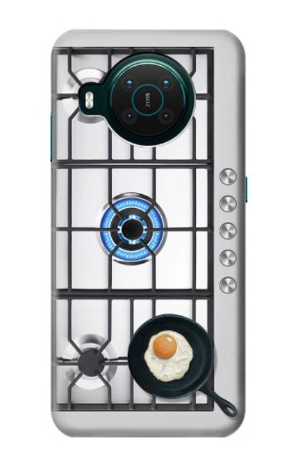 W3928 Cooking Kitchen Graphic Funda Carcasa Case y Caso Del Tirón Funda para Nokia X10