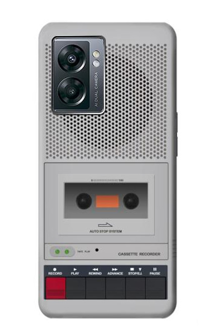 W3953 Vintage Cassette Player Graphic Funda Carcasa Case y Caso Del Tirón Funda para OnePlus Nord N300