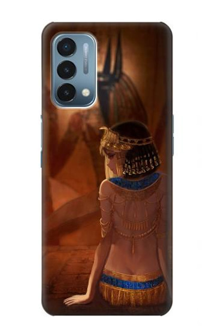 W3919 Egyptian Queen Cleopatra Anubis Funda Carcasa Case y Caso Del Tirón Funda para OnePlus Nord N200 5G