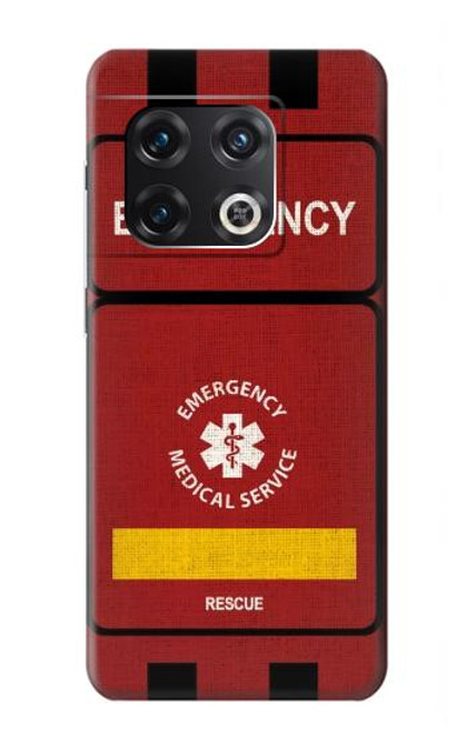 W3957 Emergency Medical Service Funda Carcasa Case y Caso Del Tirón Funda para OnePlus 10 Pro