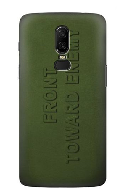 W3936 Front Toward Enermy Funda Carcasa Case y Caso Del Tirón Funda para OnePlus 6