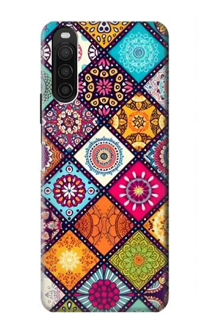 W3943 Maldalas Pattern Funda Carcasa Case y Caso Del Tirón Funda para Sony Xperia 10 III