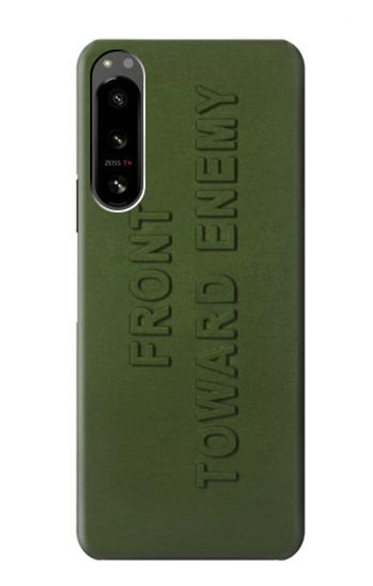 W3936 Front Toward Enermy Funda Carcasa Case y Caso Del Tirón Funda para Sony Xperia 5 IV