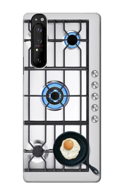 W3928 Cooking Kitchen Graphic Funda Carcasa Case y Caso Del Tirón Funda para Sony Xperia 1 III