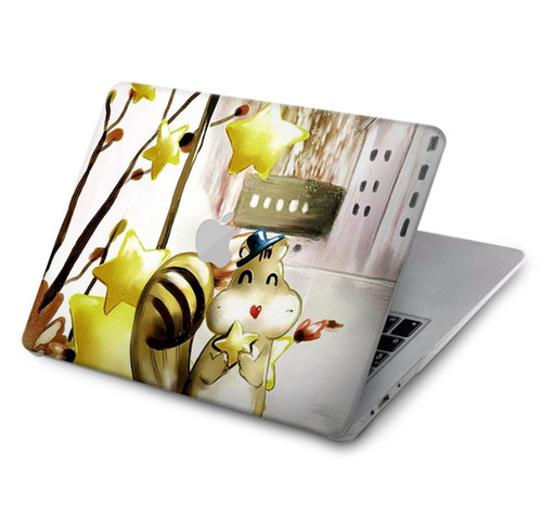 W0109 Cute Squirrel Cartoon Funda Carcasa Case para MacBook Air 15″ (2023,2024) - A2941, A3114