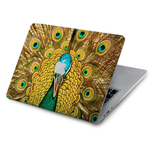 W0513 Peacock Funda Carcasa Case para MacBook Air 15″ (2023,2024) - A2941, A3114