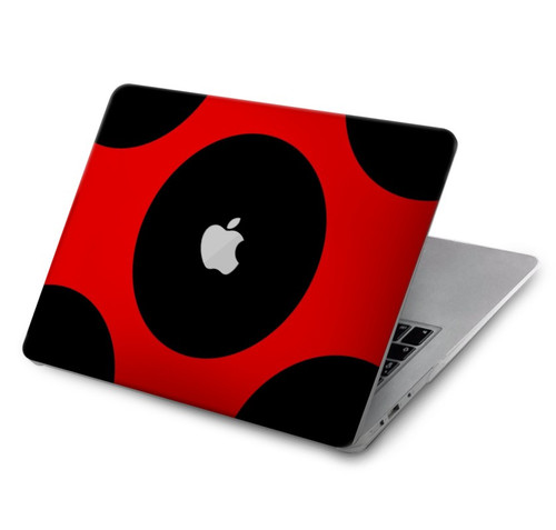 W1829 Ladybugs Dot Pattern Funda Carcasa Case para MacBook Air 15″ (2023,2024) - A2941, A3114