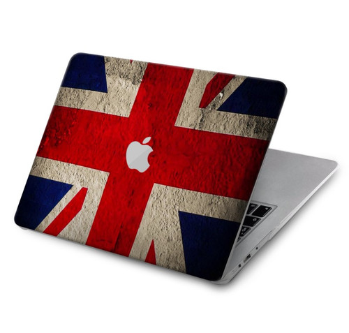 W2894 Vintage British Flag Funda Carcasa Case para MacBook Air 15″ (2023,2024) - A2941, A3114