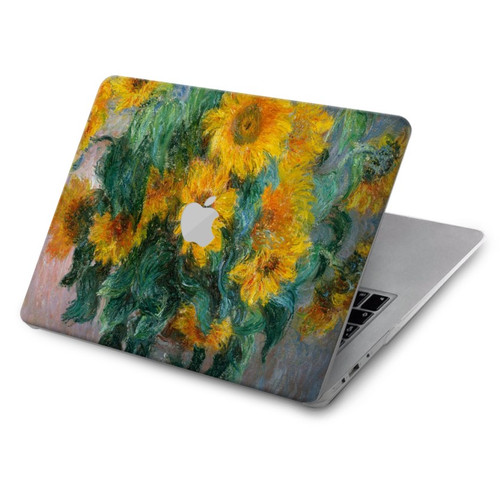 W2937 Claude Monet Bouquet of Sunflowers Funda Carcasa Case para MacBook Air 15″ (2023,2024) - A2941, A3114