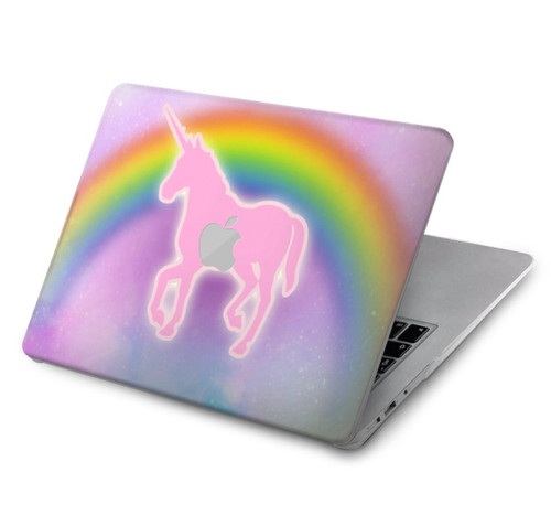 W3070 Rainbow Unicorn Pastel Sky Funda Carcasa Case para MacBook Air 15″ (2023,2024) - A2941, A3114