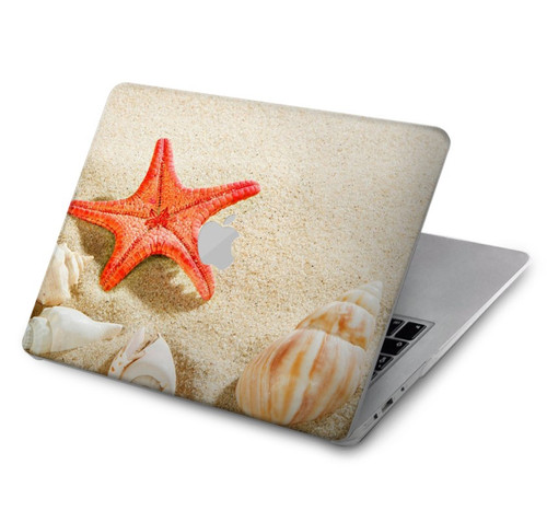 W3212 Sea Shells Starfish Beach Funda Carcasa Case para MacBook Air 15″ (2023,2024) - A2941, A3114