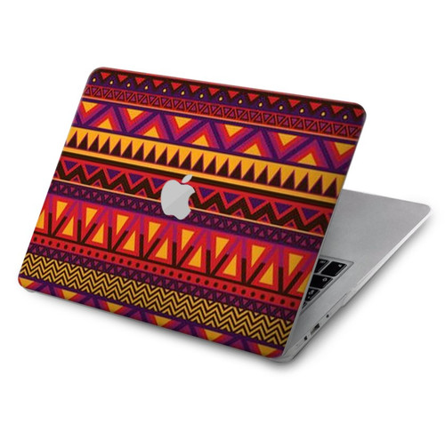 W3404 Aztecs Pattern Funda Carcasa Case para MacBook Air 15″ (2023,2024) - A2941, A3114