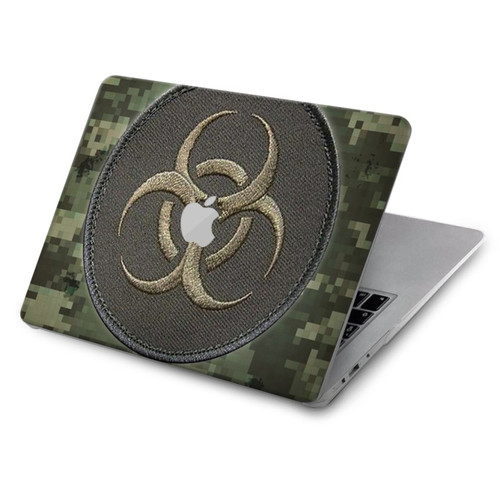 W3468 Biohazard Zombie Hunter Graphic Funda Carcasa Case para MacBook Air 15″ (2023,2024) - A2941, A3114