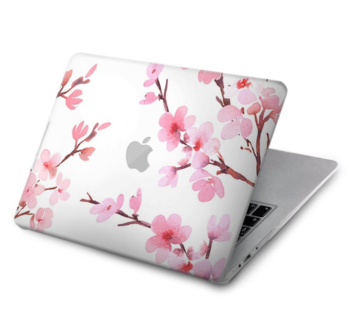 W3707 Pink Cherry Blossom Spring Flower Funda Carcasa Case para MacBook Air 15″ (2023,2024) - A2941, A3114