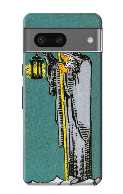 W3741 Tarot Card The Hermit Funda Carcasa Case y Caso Del Tirón Funda para Google Pixel 7a