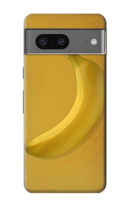 W3872 Banana Funda Carcasa Case y Caso Del Tirón Funda para Google Pixel 7a