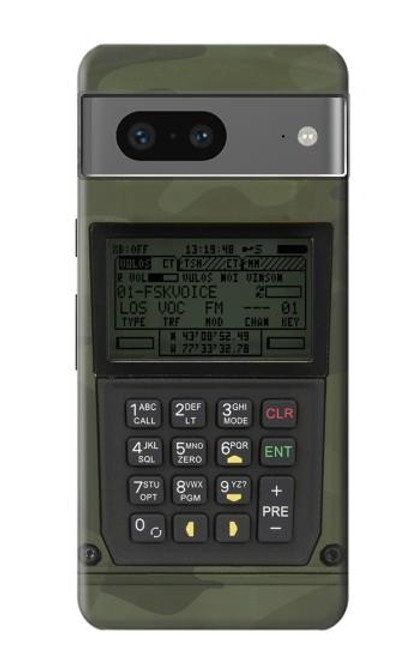 W3959 Military Radio Graphic Print Funda Carcasa Case y Caso Del Tirón Funda para Google Pixel 7a