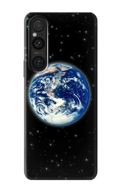 W2266 Earth Planet Space Star nebula Funda Carcasa Case y Caso Del Tirón Funda para Sony Xperia 1 V