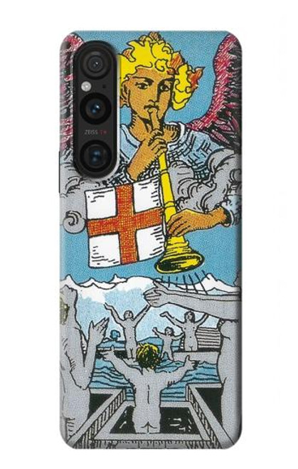 W3743 Tarot Card The Judgement Funda Carcasa Case y Caso Del Tirón Funda para Sony Xperia 1 V