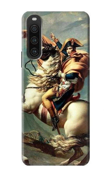 W1063 Napoleon Bonaparte Funda Carcasa Case y Caso Del Tirón Funda para Sony Xperia 10 V