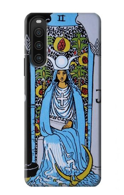 W2764 High Priestess Tarot Card Funda Carcasa Case y Caso Del Tirón Funda para Sony Xperia 10 V
