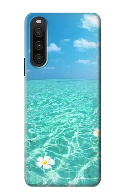 W3720 Summer Ocean Beach Funda Carcasa Case y Caso Del Tirón Funda para Sony Xperia 10 V