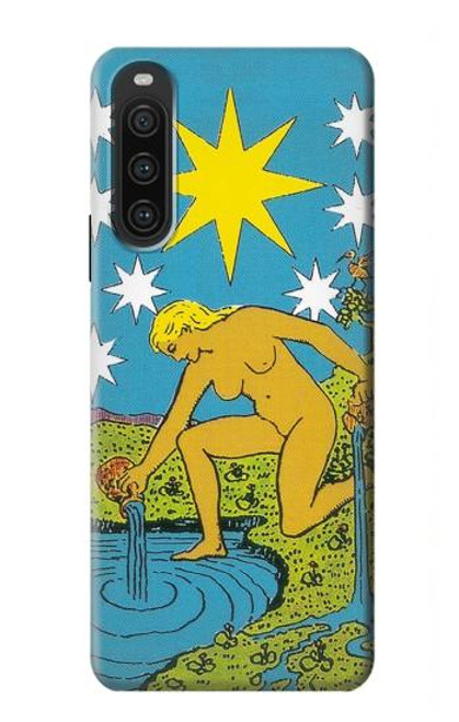 W3744 Tarot Card The Star Funda Carcasa Case y Caso Del Tirón Funda para Sony Xperia 10 V