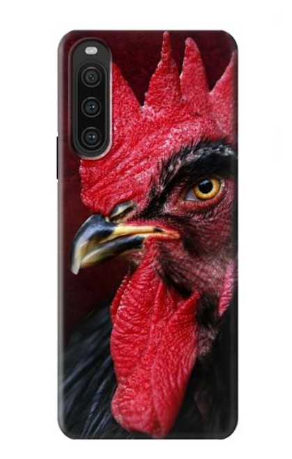W3797 Chicken Rooster Funda Carcasa Case y Caso Del Tirón Funda para Sony Xperia 10 V