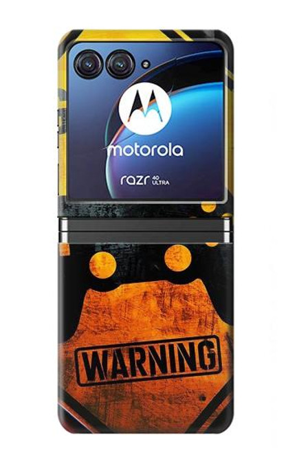 W3690 Gamer Zone Funda Carcasa Case y Caso Del Tirón Funda para Motorola Razr 40 Ultra