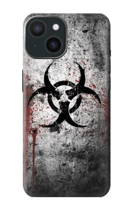 W2440 Biohazards Biological Hazard Funda Carcasa Case y Caso Del Tirón Funda para iPhone 15