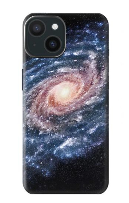 W3192 Milky Way Galaxy Funda Carcasa Case y Caso Del Tirón Funda para iPhone 15