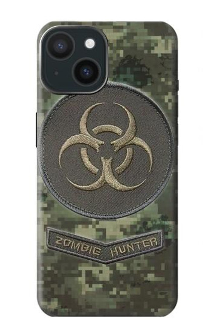 W3468 Biohazard Zombie Hunter Graphic Funda Carcasa Case y Caso Del Tirón Funda para iPhone 15
