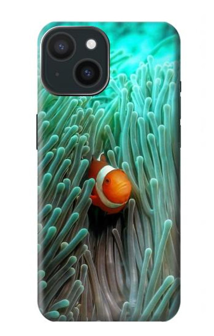 W3893 Ocellaris clownfish Funda Carcasa Case y Caso Del Tirón Funda para iPhone 15