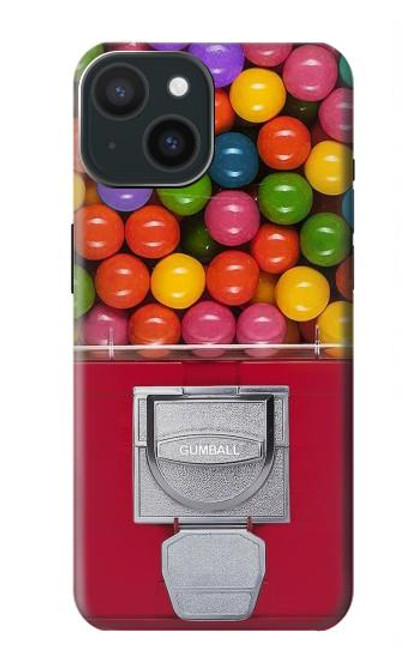 W3938 Gumball Capsule Game Graphic Funda Carcasa Case y Caso Del Tirón Funda para iPhone 15