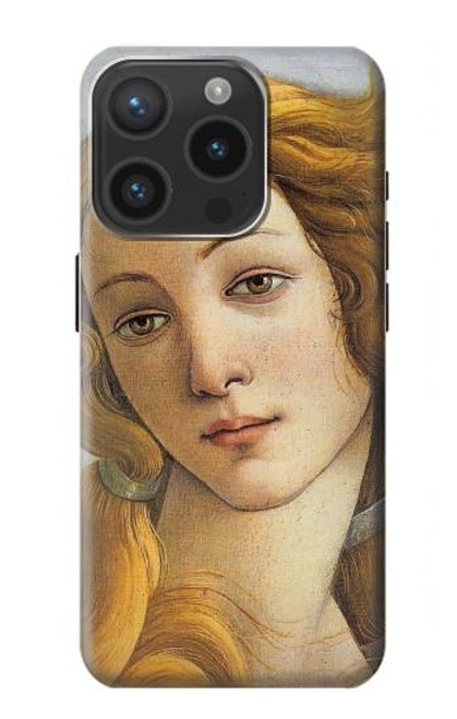 W3058 Botticelli Birth of Venus Painting Funda Carcasa Case y Caso Del Tirón Funda para iPhone 15 Pro