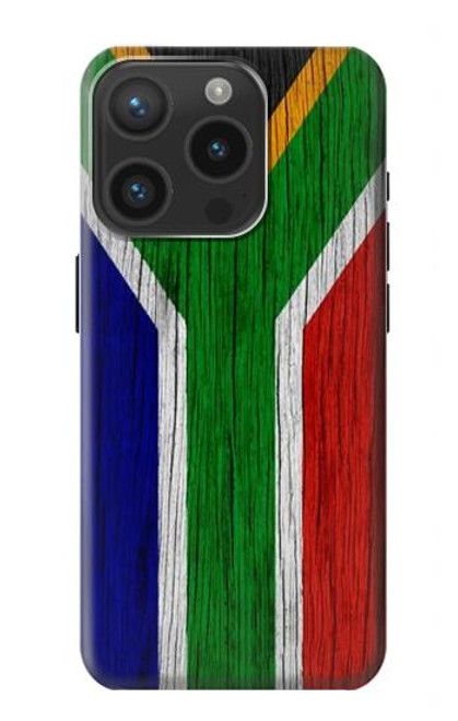 W3464 South Africa Flag Funda Carcasa Case y Caso Del Tirón Funda para iPhone 15 Pro