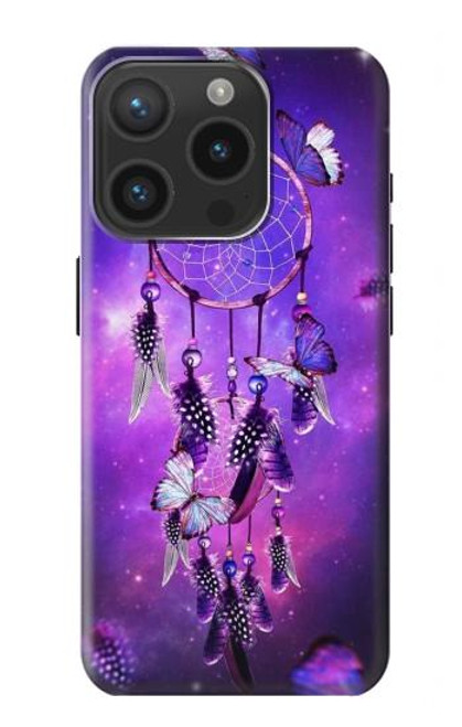 W3685 Dream Catcher Funda Carcasa Case y Caso Del Tirón Funda para iPhone 15 Pro