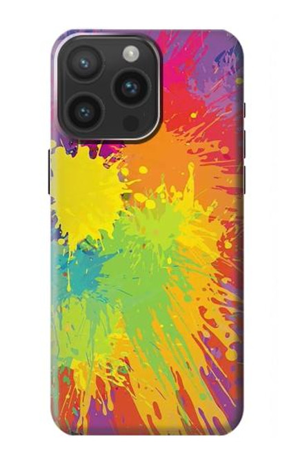 W3675 Color Splash Funda Carcasa Case y Caso Del Tirón Funda para iPhone 15 Pro Max