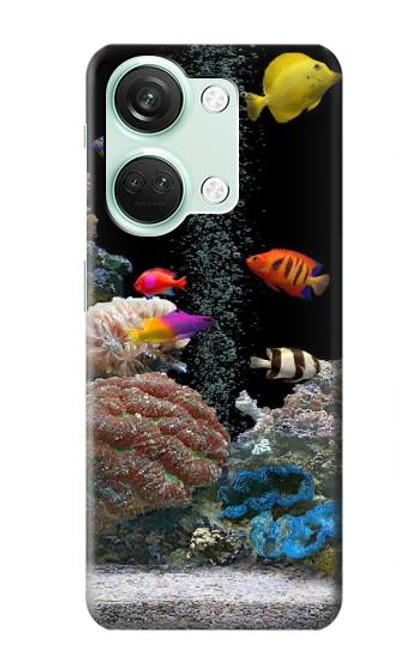 W0226 Aquarium Funda Carcasa Case y Caso Del Tirón Funda para OnePlus Nord 3