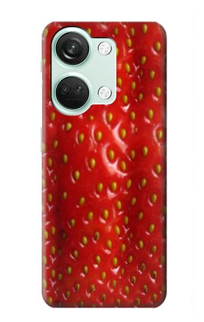 W2225 Strawberry Funda Carcasa Case y Caso Del Tirón Funda para OnePlus Nord 3