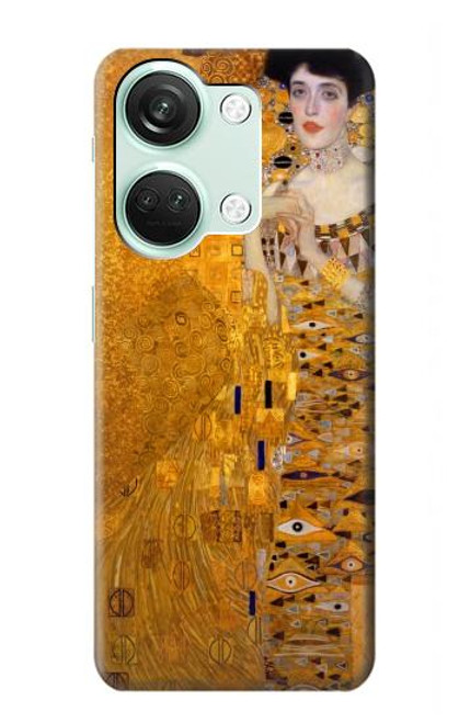 W3332 Gustav Klimt Adele Bloch Bauer Funda Carcasa Case y Caso Del Tirón Funda para OnePlus Nord 3