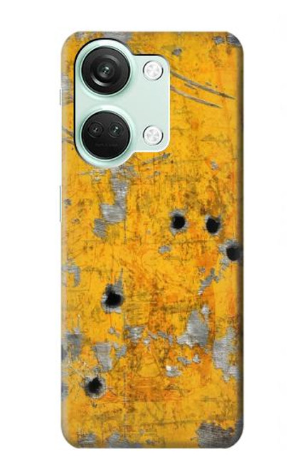 W3528 Bullet Rusting Yellow Metal Funda Carcasa Case y Caso Del Tirón Funda para OnePlus Nord 3