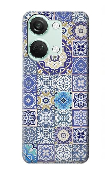 W3537 Moroccan Mosaic Pattern Funda Carcasa Case y Caso Del Tirón Funda para OnePlus Nord 3