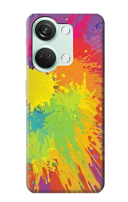 W3675 Color Splash Funda Carcasa Case y Caso Del Tirón Funda para OnePlus Nord 3