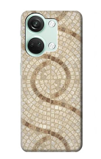 W3703 Mosaic Tiles Funda Carcasa Case y Caso Del Tirón Funda para OnePlus Nord 3