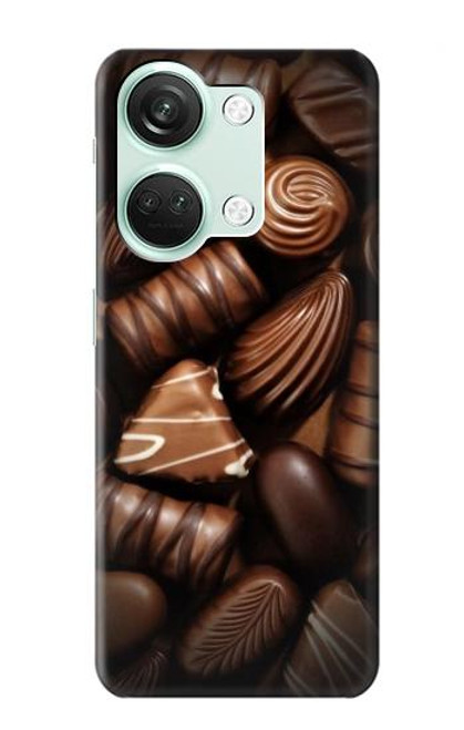 W3840 Dark Chocolate Milk Chocolate Lovers Funda Carcasa Case y Caso Del Tirón Funda para OnePlus Nord 3
